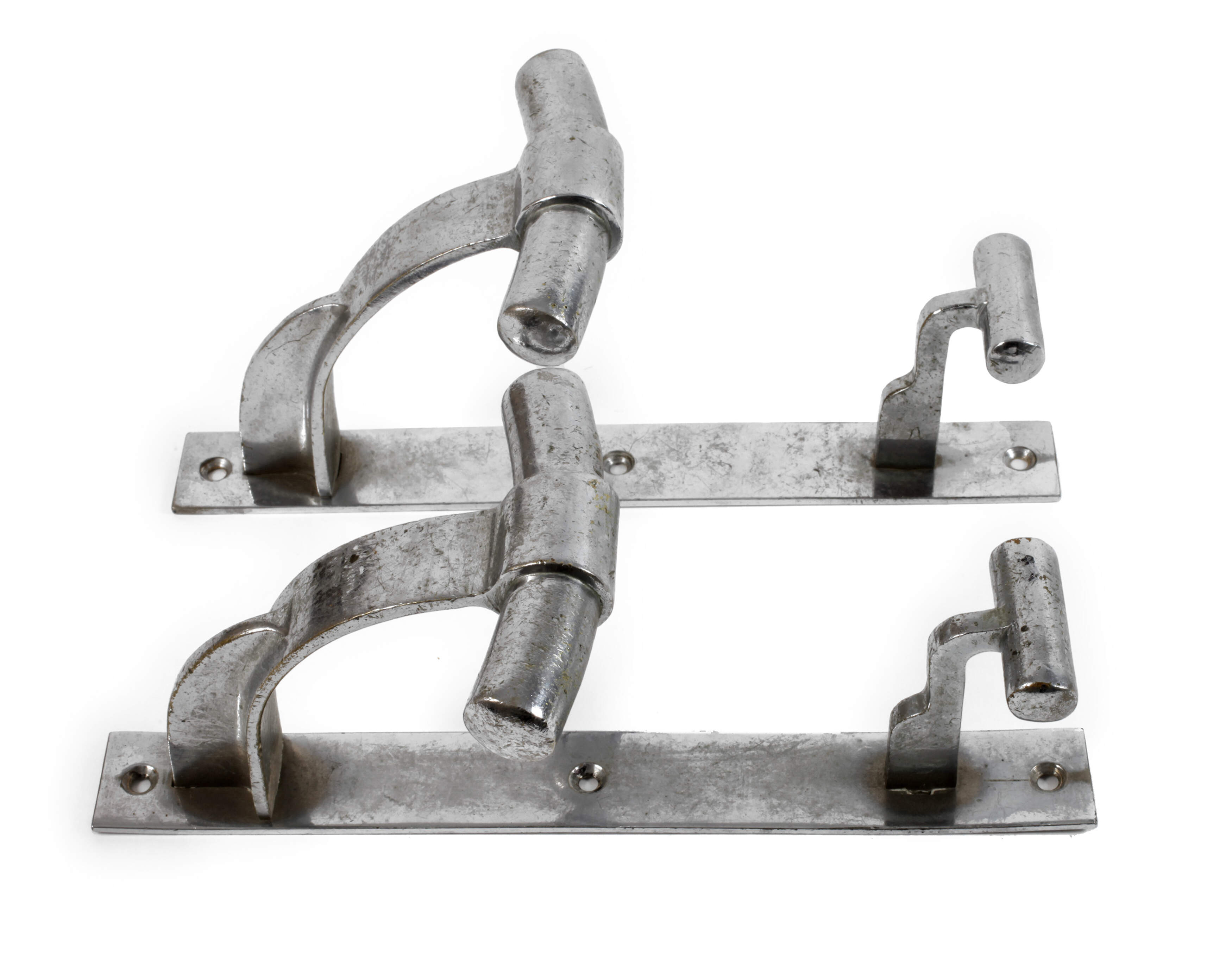 Zwei Kleiderhaken Art déco