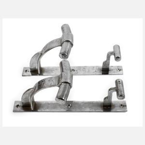 Zwei Kleiderhaken Art déco