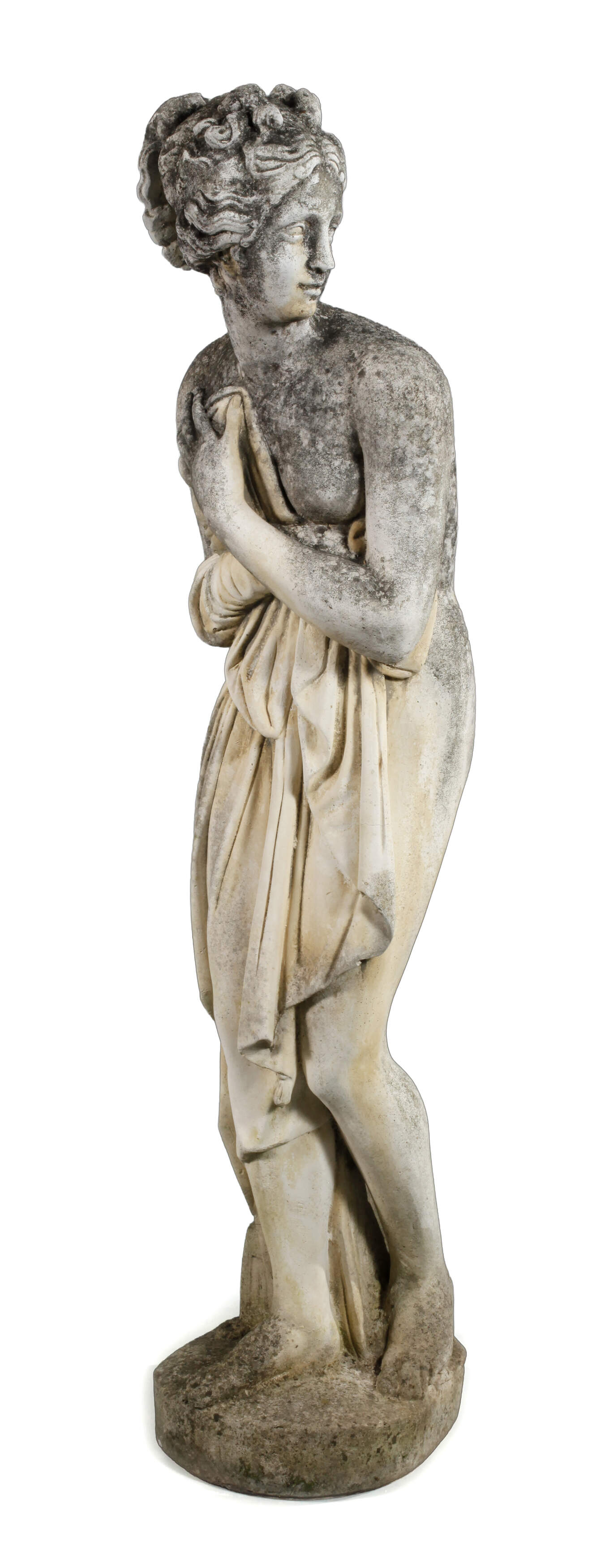 Große Gartenfigur "Susanna im Bade"