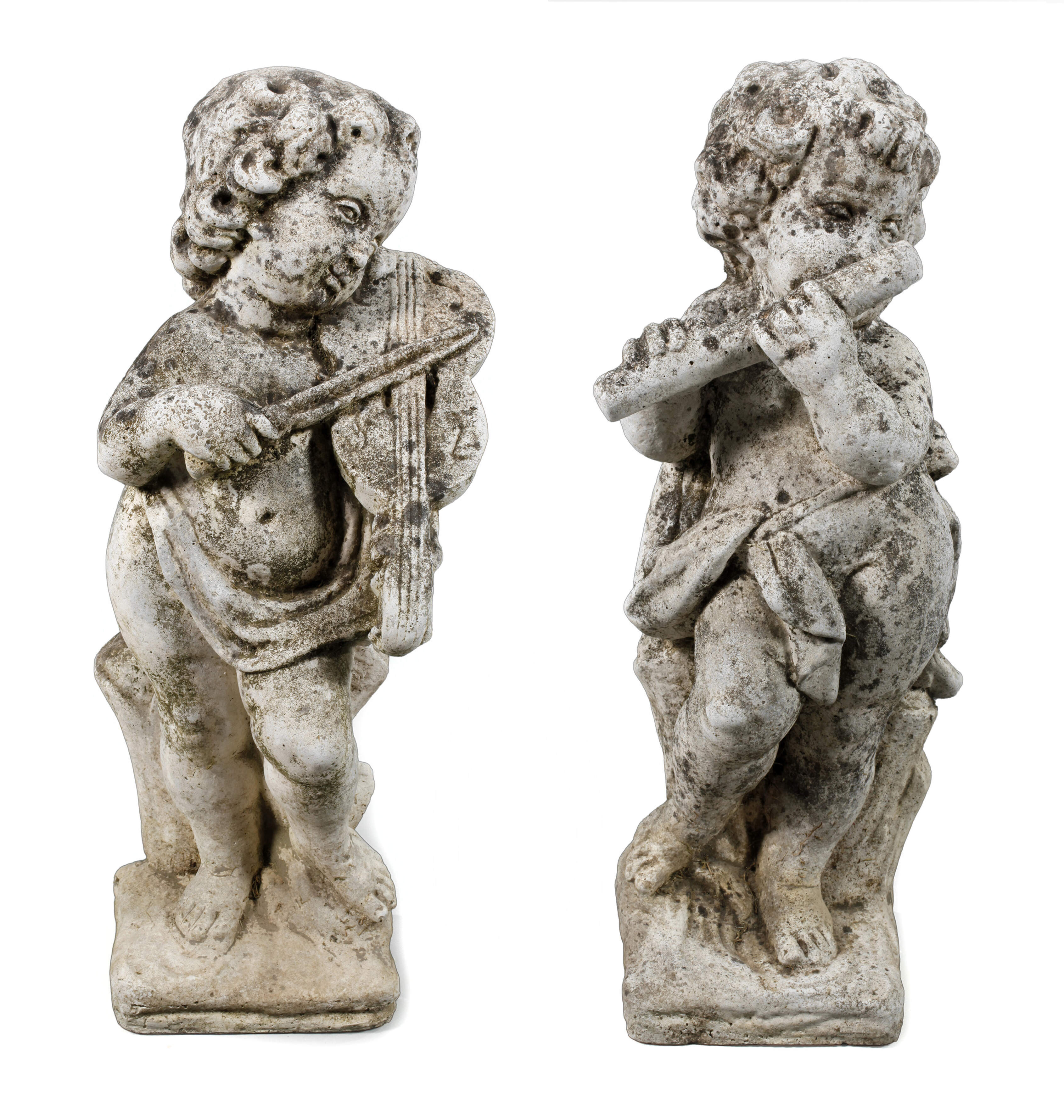 Paar musizierende Putten