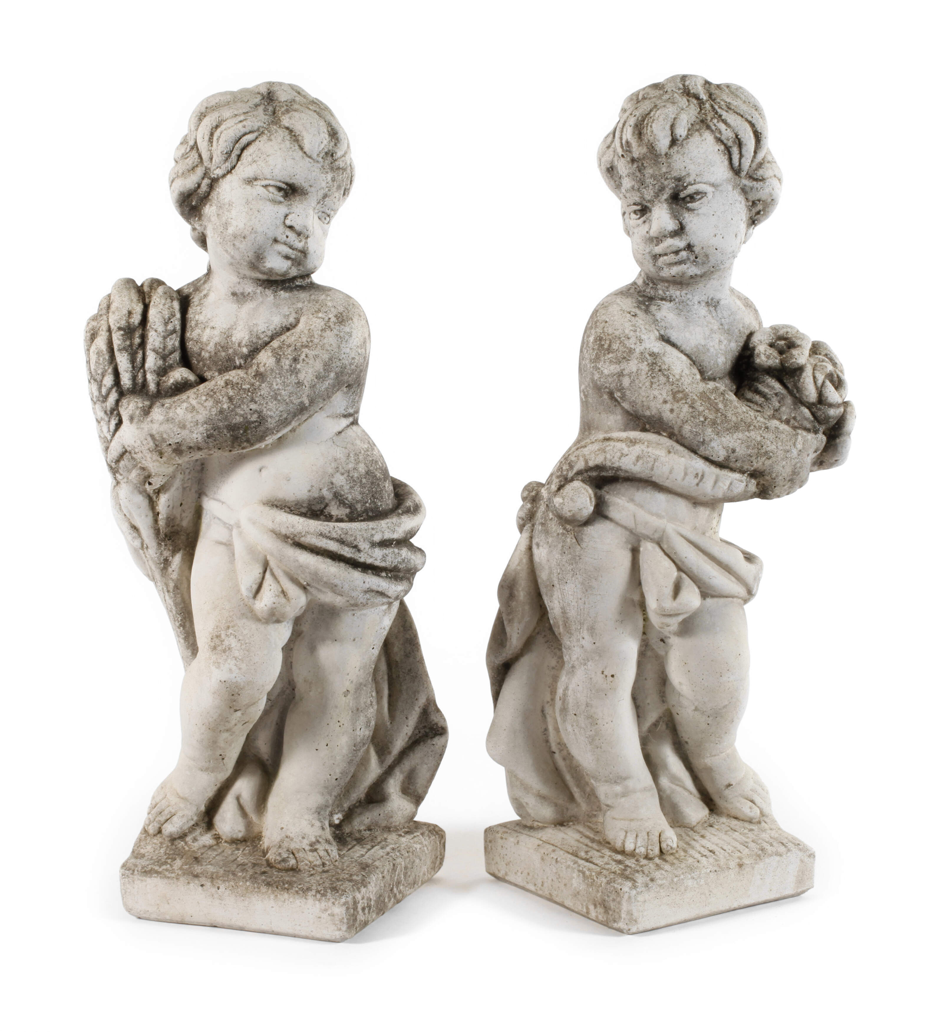 Paar kleine Gartenputti