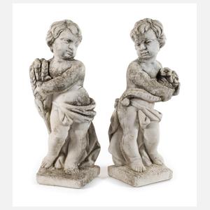 Paar kleine Gartenputti