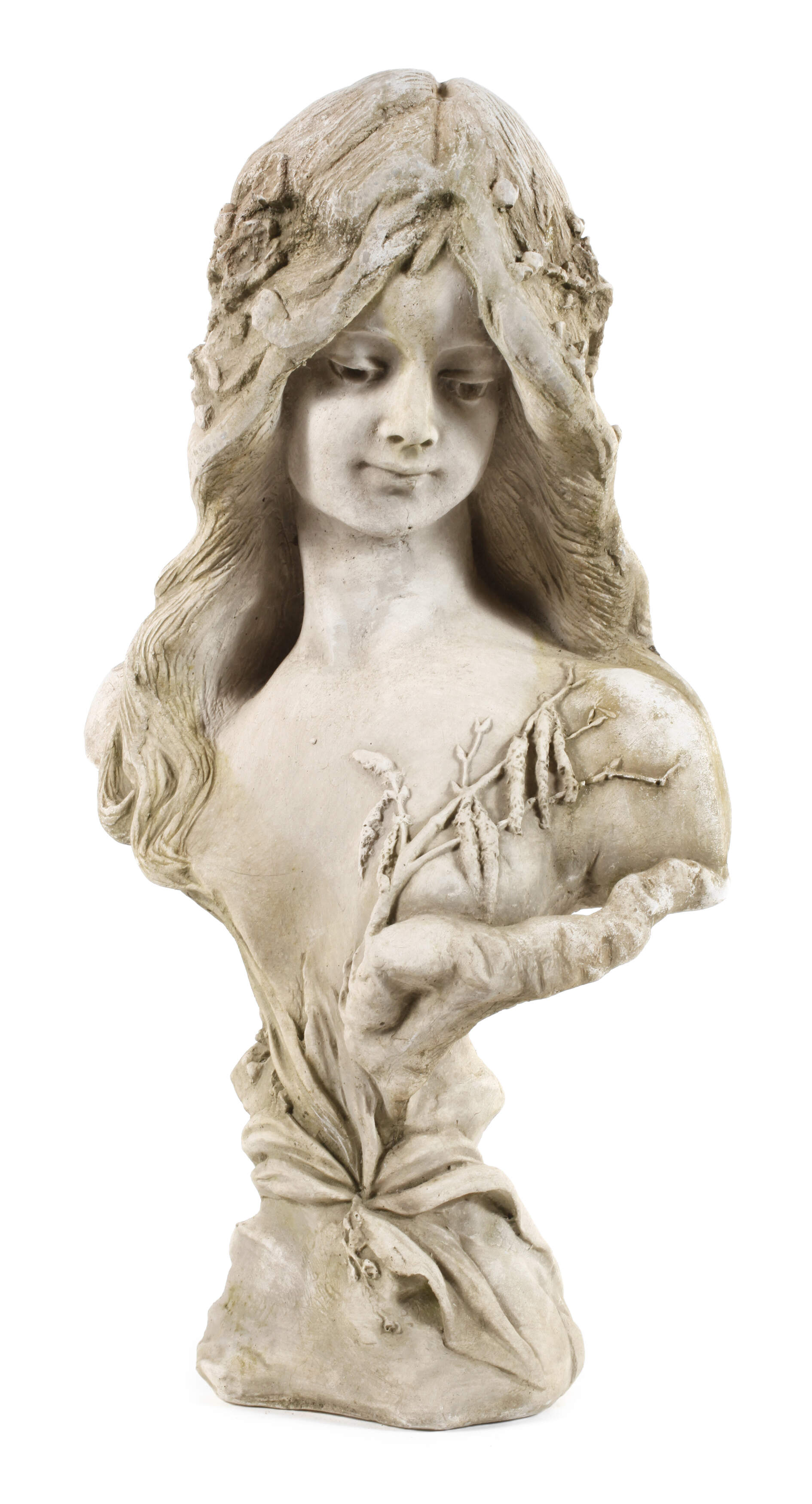 Gartenbüste Jugendstil