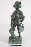 Gartenbronze Jägerbursche