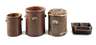 Drei Wasserbehälter Steinzeug