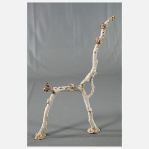 Paar Bankwangen Eisenguss