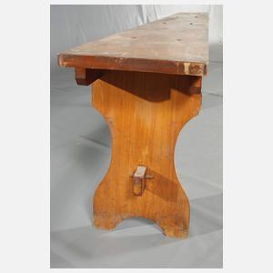 Bäuerliche Sitzbank