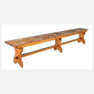 Bäuerliche Sitzbank