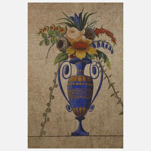 Wanddekoration mit Amphore