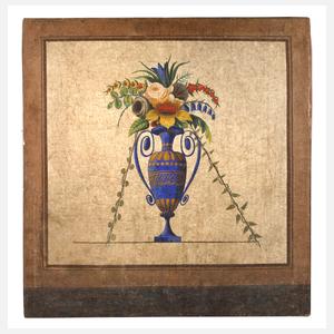 Wanddekoration mit Amphore