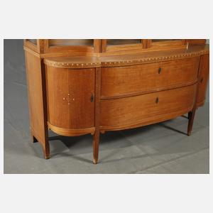 In nächste Auktion verschoben!! Jugendstilvitrine Darmstadt