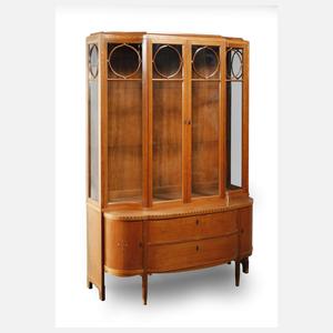 In nächste Auktion verschoben!! Jugendstilvitrine Darmstadt