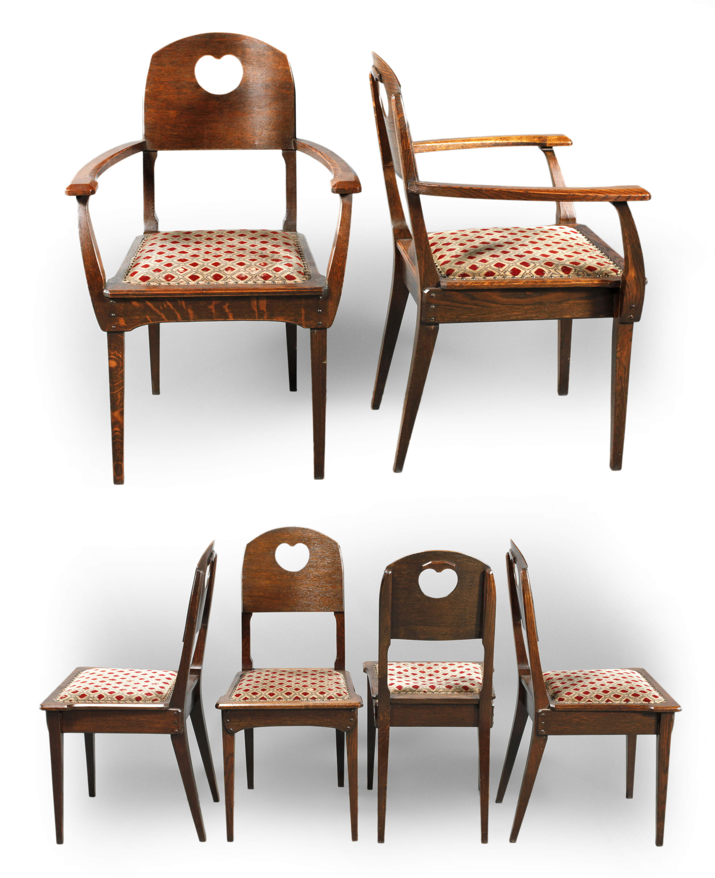 Sechs Stühle Richard Riemerschmid