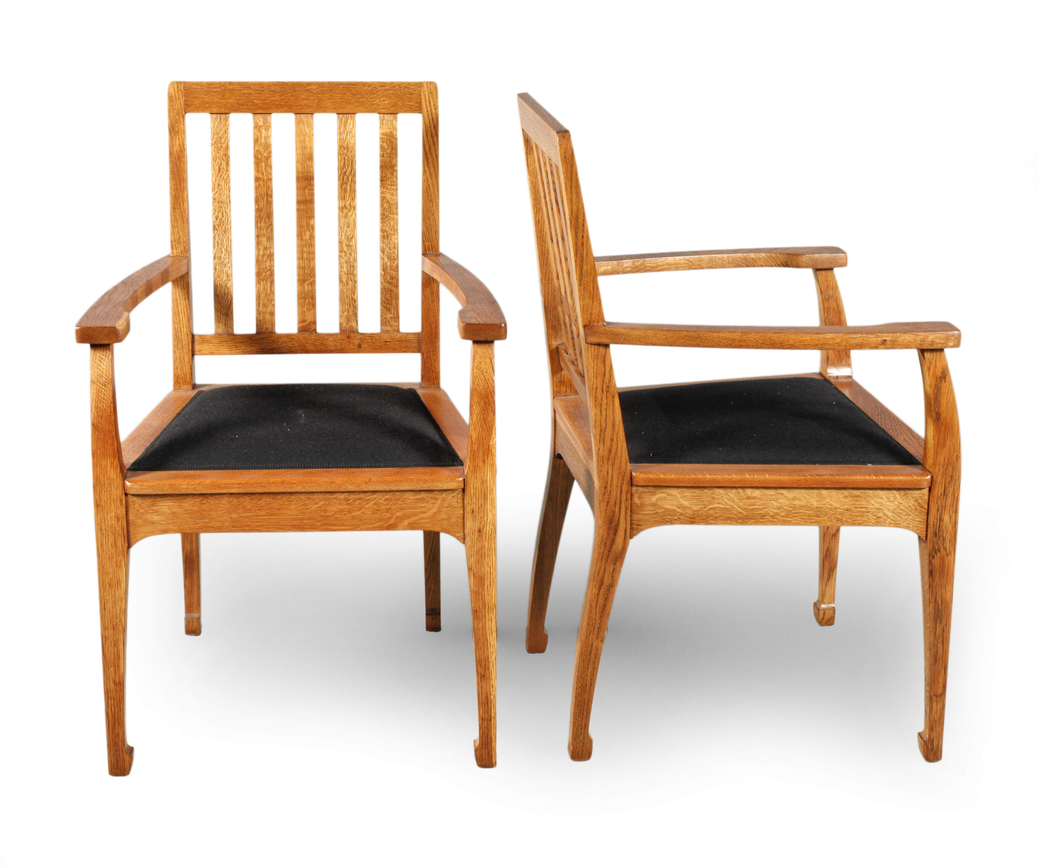 Paar Armlehnstühle Richard Riemerschmid