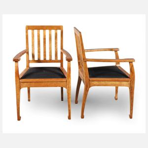 Paar Armlehnstühle Richard Riemerschmid