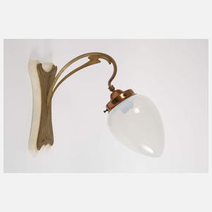 Drei Wandlampen Jugendstil