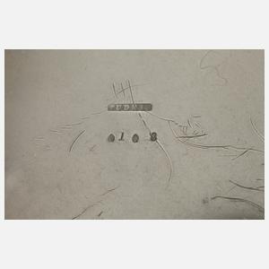 Liberty & Co. Vorlegeset mit Perlmutteinlagen