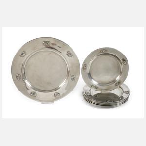 Liberty & Co. Vorlegeset mit Perlmutteinlagen