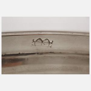 Ovale Platte Jugendstil