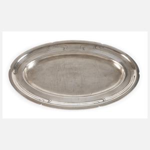 Ovale Platte Jugendstil