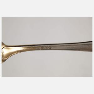 Zwölf Eislöffel Bruckmann