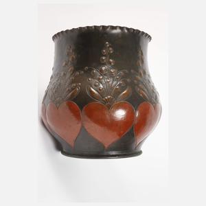 Großer Standcachepot Kupfer