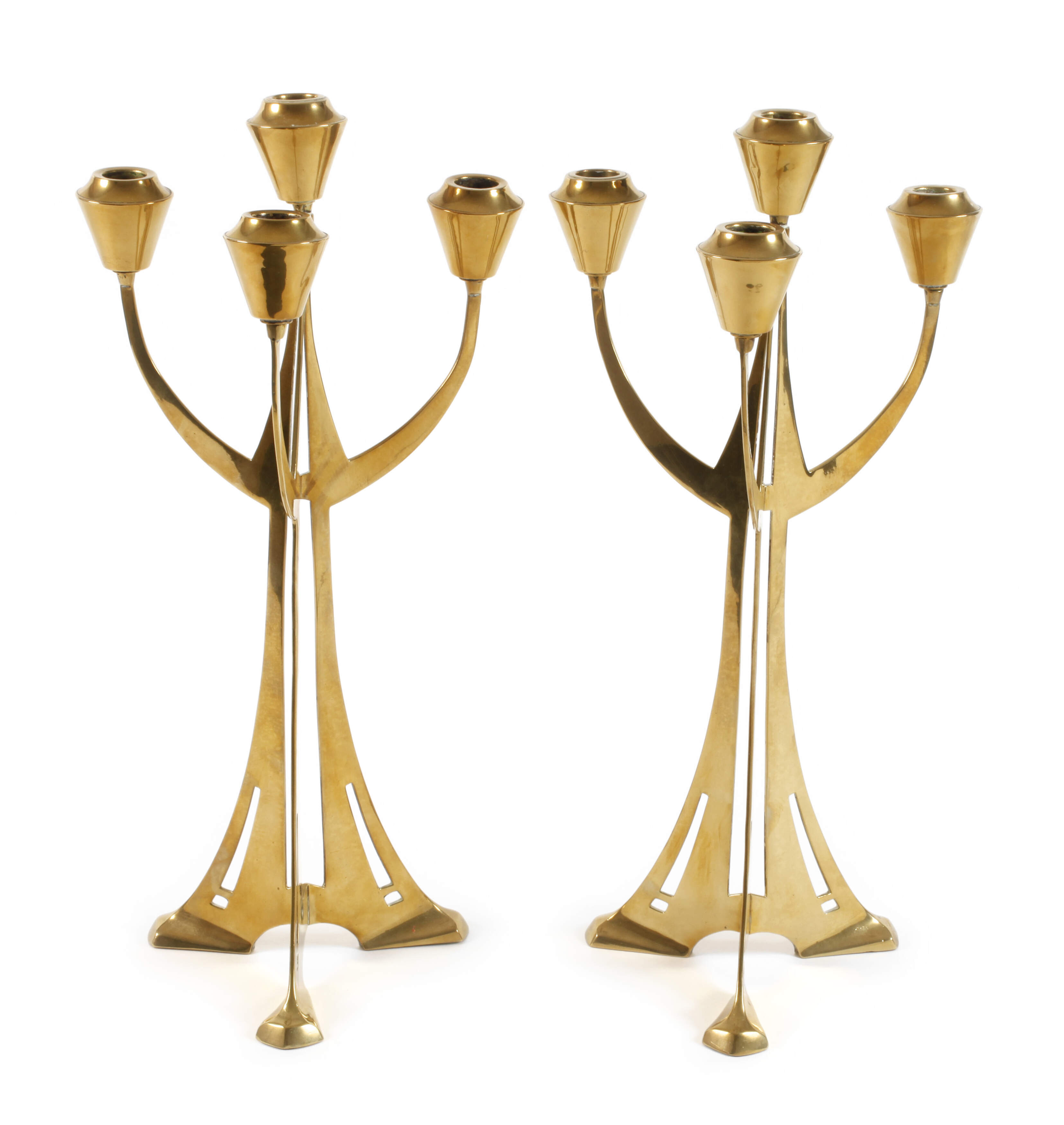 Paar Kerzenleuchter Richard Müller