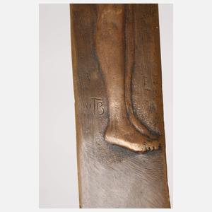 Paar Brieföffner/Papiermesser Jugendstil