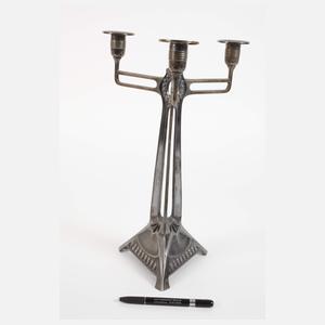 WMF Geislingen Tafelleuchter Jugendstil