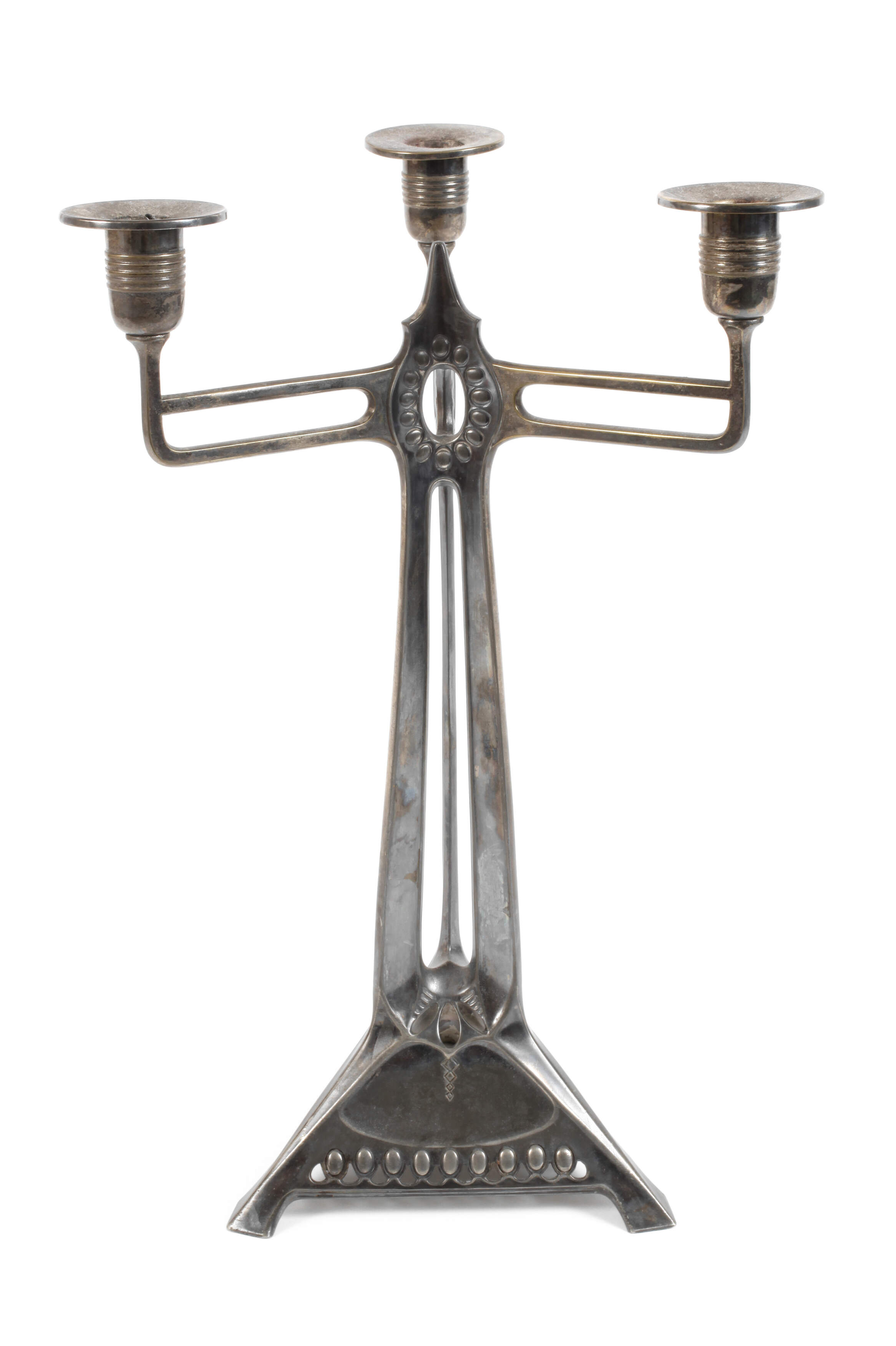 WMF Geislingen Tafelleuchter Jugendstil