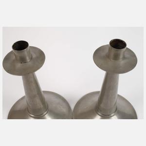 Paar Zinnleuchter England