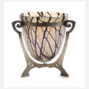 Kralik montierte Jugendstilschale