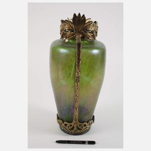 Kralik montierte Schale und Vase