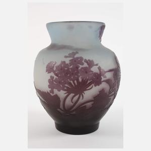 Émile Gallé Ätzglasvase