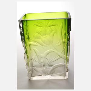 Moser Karlsbad Vierkantvase