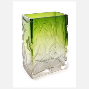 Moser Karlsbad Vierkantvase