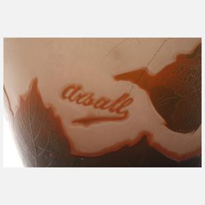 Arsall große Ätzglasvase