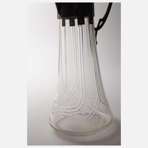 WMF Karaffe mit Metallmontierung