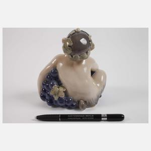 Kopenhagen Faun mit Trauben