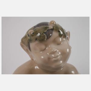 Kopenhagen Faun mit Trauben