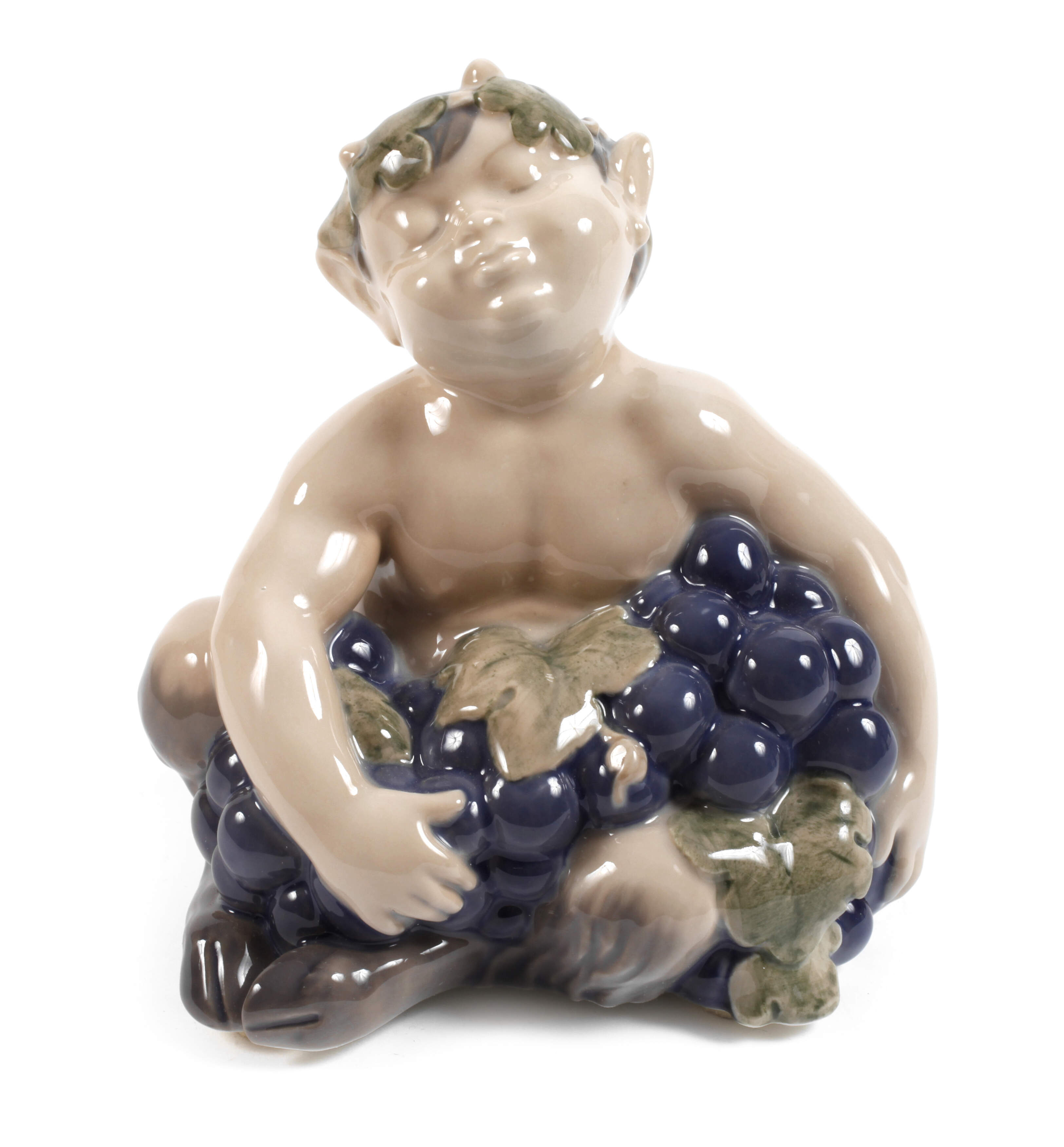 Kopenhagen Faun mit Trauben