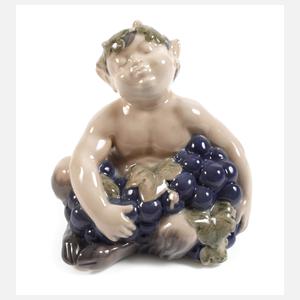 Kopenhagen Faun mit Trauben