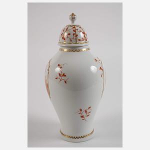 KPM Berlin Deckelvase Landschaftsmalerei