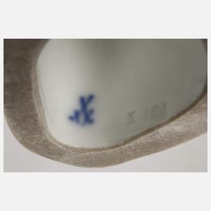 Meissen "Eisvogel, Kopf gestreckt"