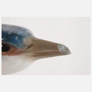 Meissen "Eisvogel, Kopf gestreckt"