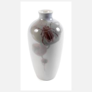 Rörstrand Schweden kleine Vase Maikäferdekor