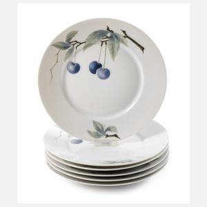 Rosenthal sechs Dessertteller "Donatello"