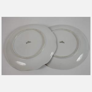 Rosenthal zwei Obstteller Reliefdekor