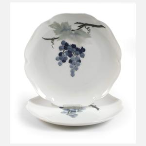 Rosenthal zwei Obstteller Reliefdekor