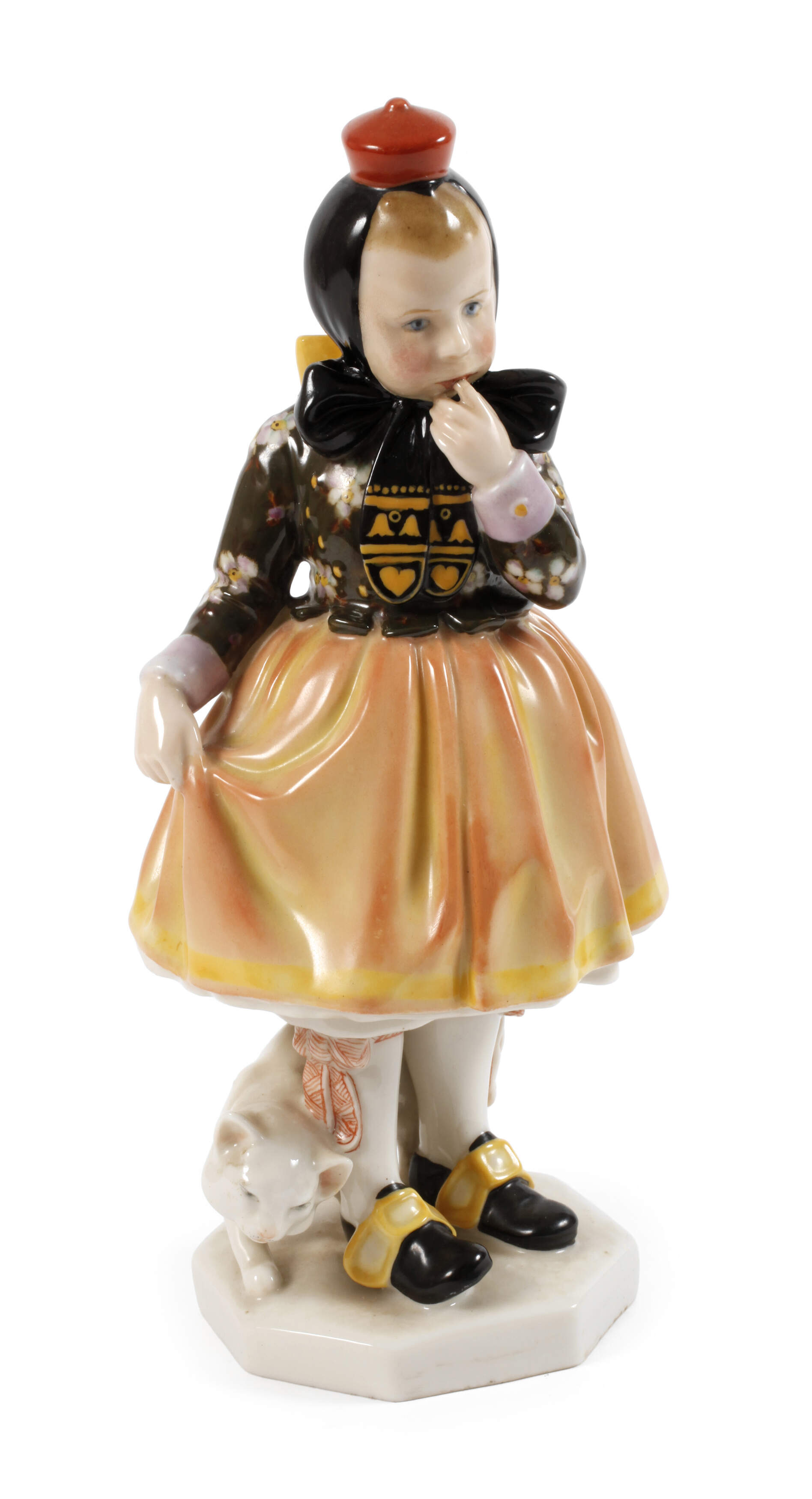 Schwarzburger Werkstätten Trachtenmädchen